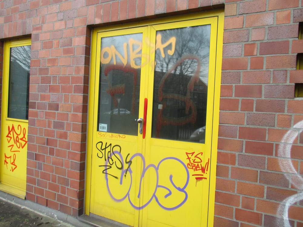 Graffiti Glas 2 Vor