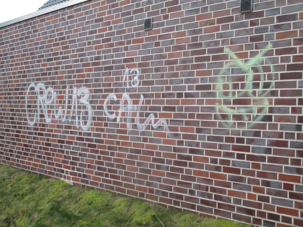 Graffiti Klinker 2 Vor