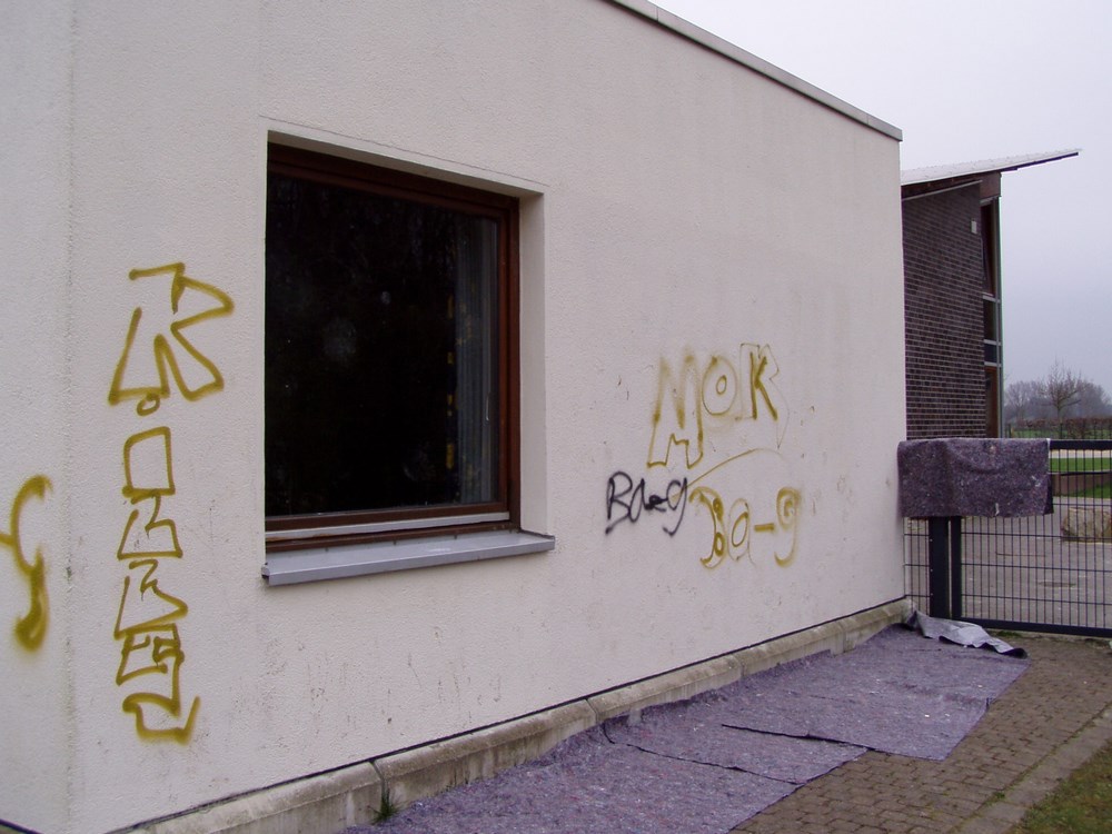 Graffiti Putz 1 Vor