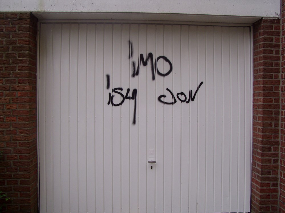 Graffiti Metall Schilder 4 Vor